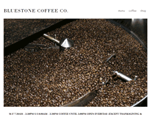 Tablet Screenshot of bluestonecoffee.com